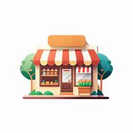 Image result for Shop Cartoon PNG