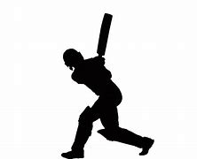 Image result for Playing Cricket Outline