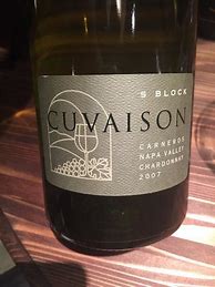 Image result for Cuvaison Chardonnay S Block Carneros