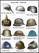 Image result for WW2 Helmet vs WW1