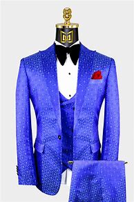 Image result for Bright Blue Suit Wedding