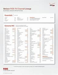 Image result for Verizon FiOS Channels List