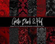 Image result for Red and Black Goth Title Page