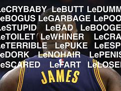 Image result for LeBron James Name Meme