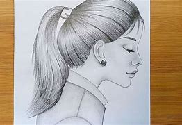 Image result for Eaey Girl Pencil Drawing