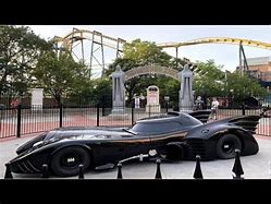 Image result for Batmobile Six Flags