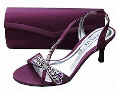 Image result for Purple Prom Shoes