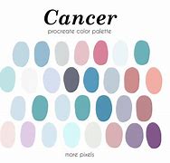 Image result for Cancer Zodiac Color Palette