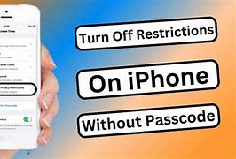 Image result for How to Turn Off Restriction On iPhone 11