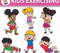 Image result for Kids Exercise Clip Art Free