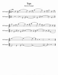 Image result for Taps Sheet Music for Trumpet