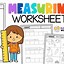 Image result for Measuring Shapes Worksheet