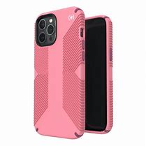 Image result for Speck iPhone 12 Case Clear with Pink Trim