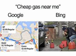 Image result for Google Bing Search Meme Trap