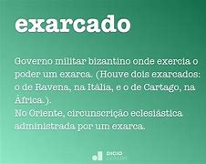 Image result for exarcado