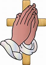 Image result for Praying Hands Cross and Bible