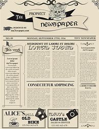 Image result for Printable Newspaper Design