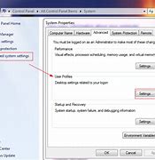 Image result for Advanced System Settings Windows 7