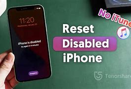 Image result for How to Restore a Disabled iPhone