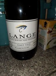 Image result for Lange Pinot Noir Reserve