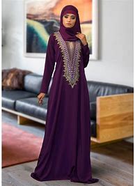 Image result for Abaya Maxi Dress
