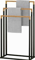 Image result for Bamboo Ladder Towel Rack