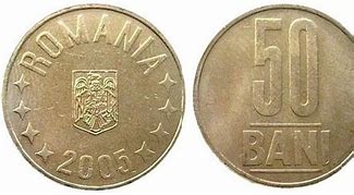 Image result for Moneda 50 Bani