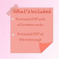 Image result for Aesthetic MeMO Pad Printable