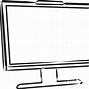 Image result for Monitor Clip Art One Color