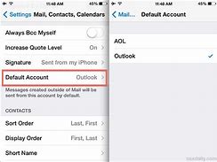 Image result for How to Change Account On Email On the iPhone