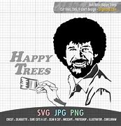 Image result for Bob Ross Silhouette