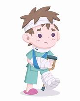 Image result for Injured Person Cartoon