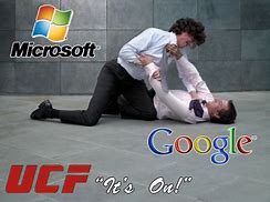 Image result for Google vs Microsoft Meme