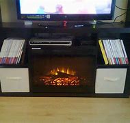 Image result for 62 Inch Wide TV Stand with Fireplace