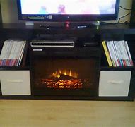 Image result for TV Stand with Fireplace Included