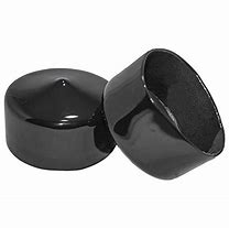 Image result for 2 in Round Metal Pipe Decorative End Caps