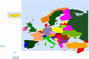 Image result for Europe Country Map