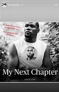Image result for Kevin Durant My Next Chapter