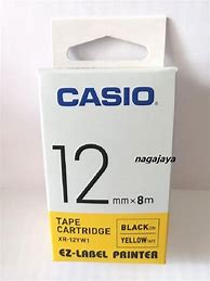 Image result for White Tape Black Ink 12Mm EZ Label Printer
