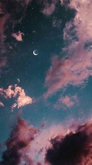Image result for Pink Aesthetic Girl Moon
