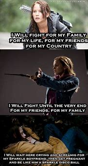 Image result for Harry Potter Hunger Games Memes