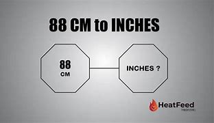 Image result for How Long Is 88 Cm in Inches