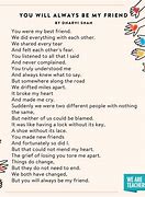 Image result for Deep Friendship Quotes or Poem