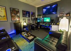 Image result for Cheap Gamer Man Cave