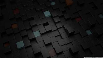 Image result for Black Cubes Wallpaper