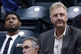 Image result for Larry Bird Mowing Lawn