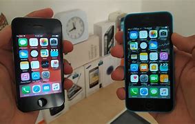 Image result for iPhone 5C vs 4