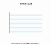 Image result for 3X5 vs 4X6 Index Cards