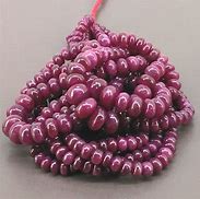 Image result for Vintage Smooth Polished Crystal Ruby Beads Round 5Mm