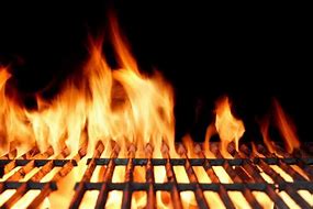 Image result for BBQ Grill Fire